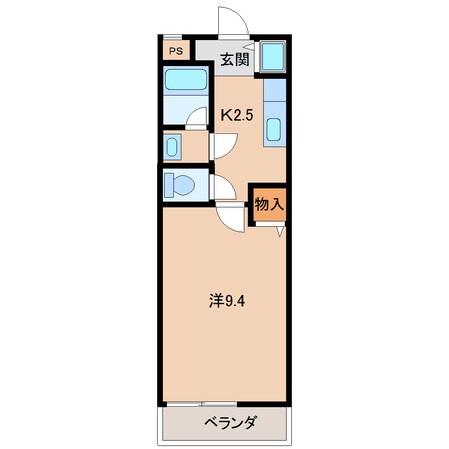 キーウィ荘の物件間取画像